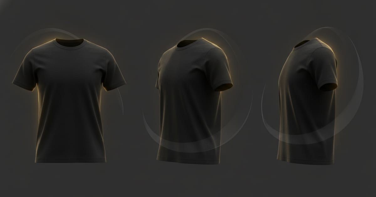 3D T-Shirt Mockups: What They Are and How to Make One