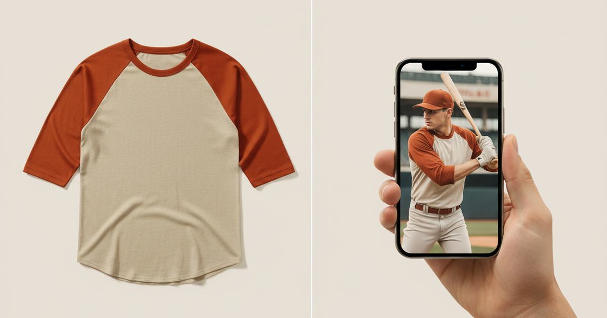 Baseball Tee Mockups: How to Make Them