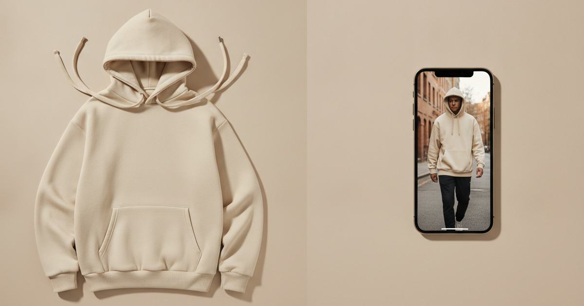 Hoodie Mockups: How to Make Realistic On-Model Ones