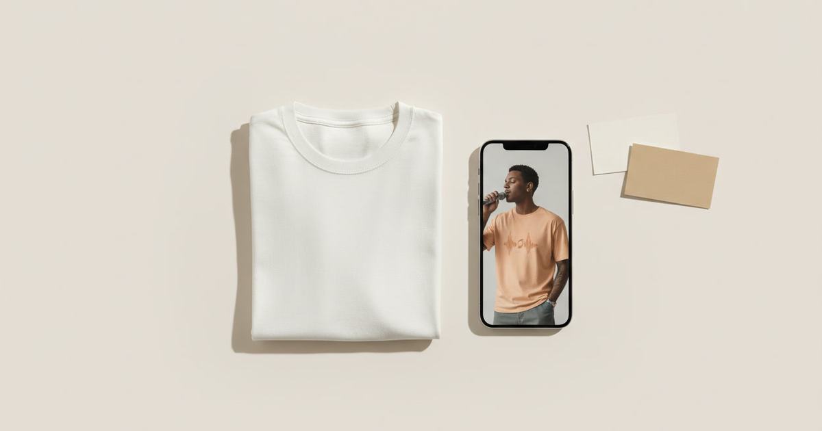 Merch Mockups for Creators & Bands