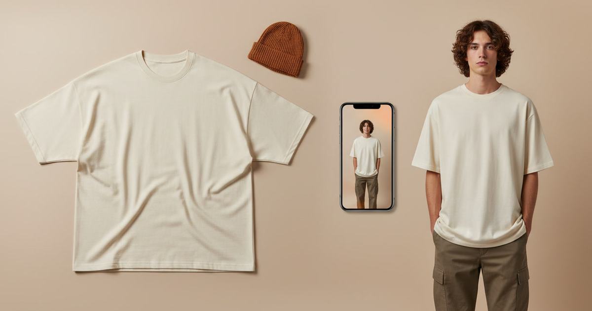 Oversized T-Shirt Mockups: How to Show the Real Fit