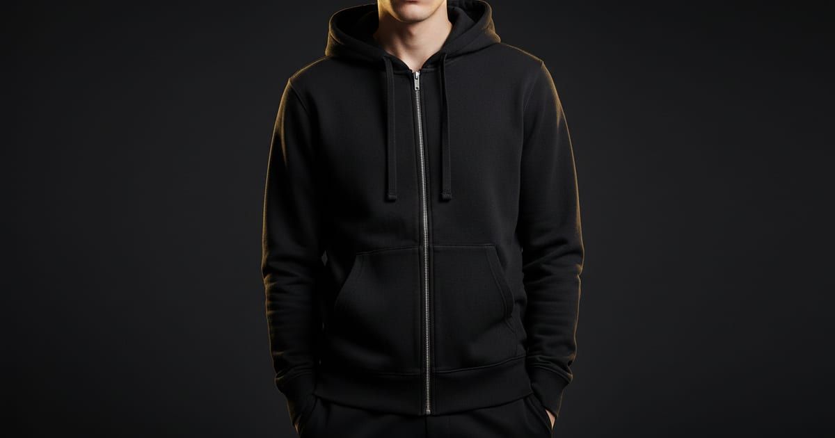 Zip-Up Hoodie Mockups: How to Make Realistic Ones